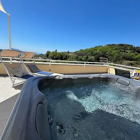 A Terrace On Capri Con Piscina Idromassaggio * Massa Lubrense